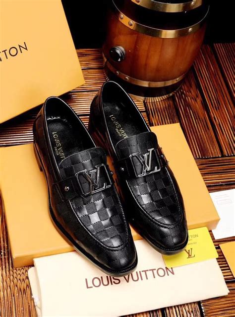 lv black dress shoes|louis vuitton men's shoes cost.